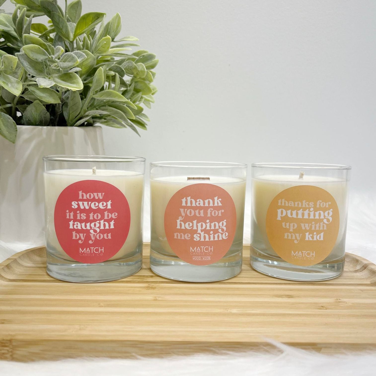 Teacher Candles Match Candle Co.