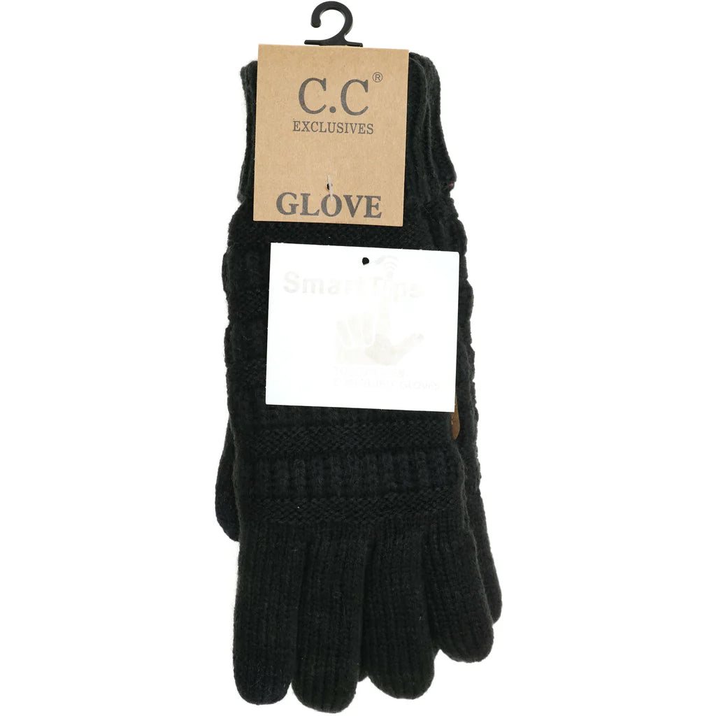 Knit Gloves with lining