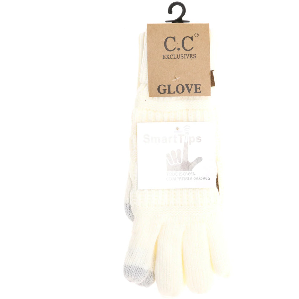 Knit Gloves with lining