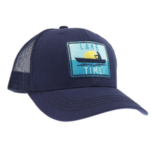 Load image into Gallery viewer, Unisex Embroidered Lake Time Patch Ball Cap MBA7012
