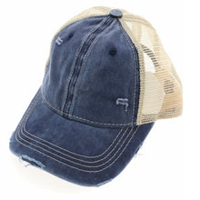Load image into Gallery viewer, Washed Mesh Back Cotton Classic Ballcap BA912
