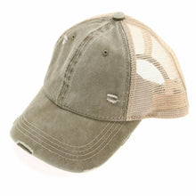 Load image into Gallery viewer, Washed Mesh Back Cotton Classic Ballcap BA912
