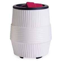 Load image into Gallery viewer, Porcelain Ridges Flip Dish Wax Warmer
