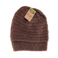Load image into Gallery viewer, Fuzzy Lined - Mixed Soft Yarn Beanie
