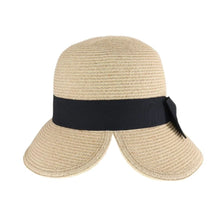 Load image into Gallery viewer, Ribbon Trim C.C Cloche Sun Hat ST1003
