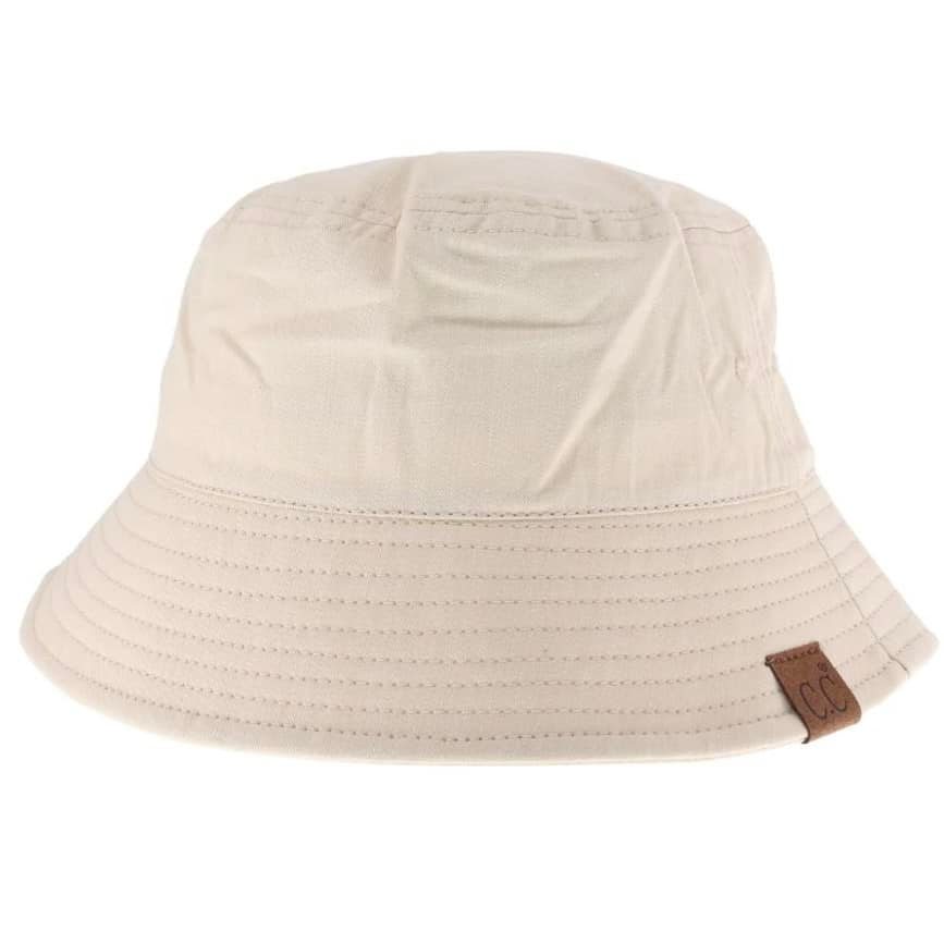Solid Cotton Bucket Hat BK3906