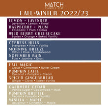 Load image into Gallery viewer, Soy Wax Melts: Fall + Winter 22/23
