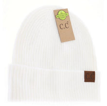 Load image into Gallery viewer, Unisex Soft Ribbed Cuff Beanie
