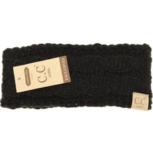 Load image into Gallery viewer, Youth Solid Cable Knit Headband
