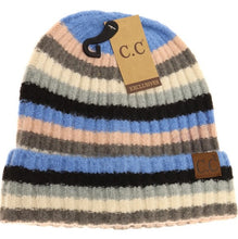 Load image into Gallery viewer, Striped Beanie HAT7013
