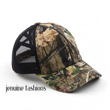Load image into Gallery viewer, C.C MOSSY OAK Mini Break-Up Camouflage Criss Cross Ponytail
