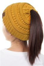 Load image into Gallery viewer, Messy Bun Beanie MB20A
